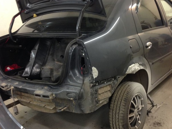Кузовной ремонт Renault Logan – 03