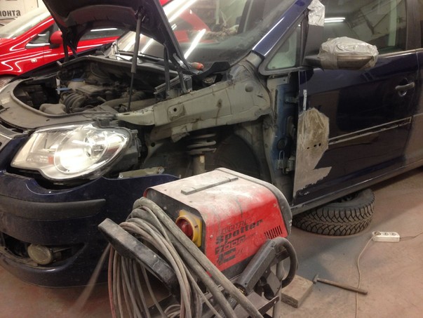 Кузовной ремонт Volkswagen Touran – 02