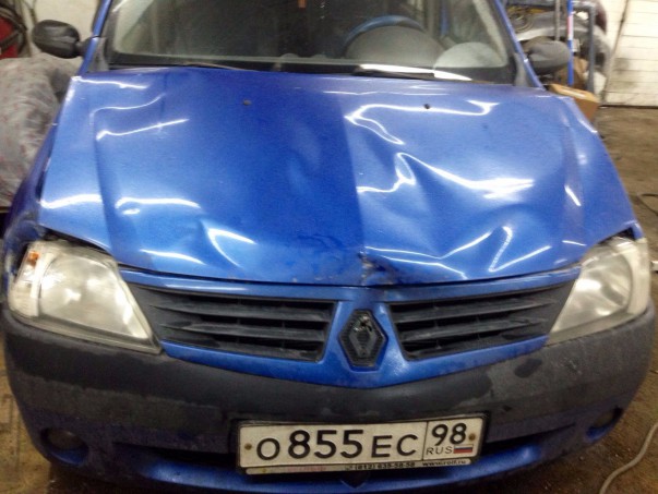 Кузовной ремонт Renault Logan 2011 – 02