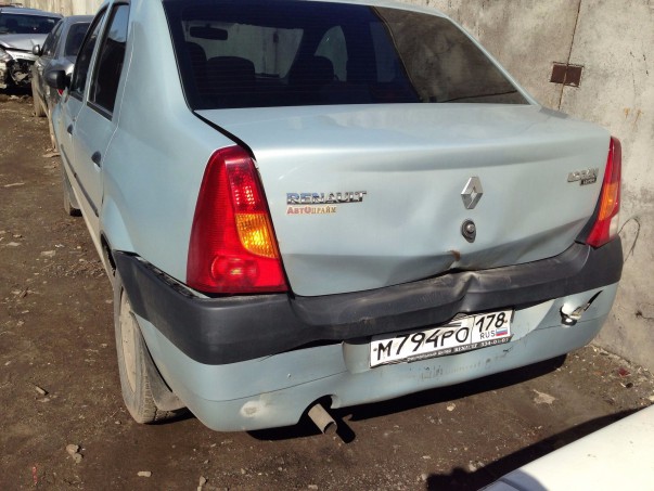 Кузовной ремонт Renault Logan – 01