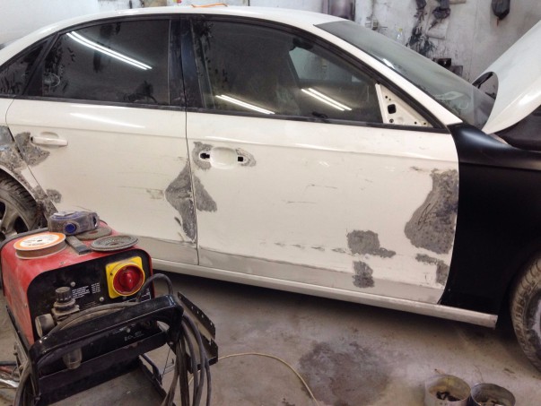 Кузовной ремонт Audi A4 (B9) – 09