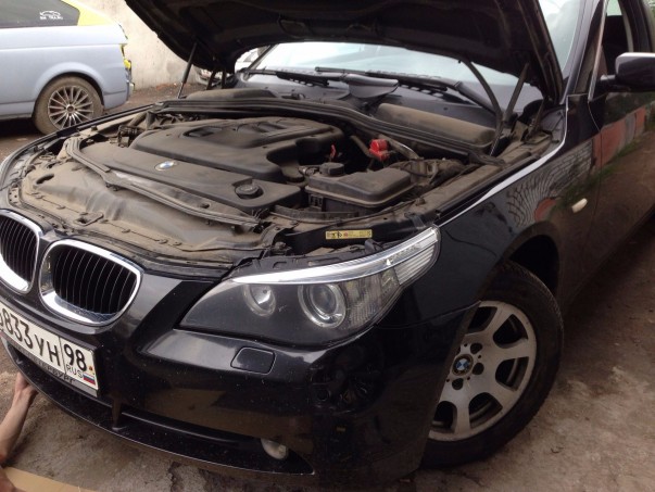 Кузовной ремонт BMW 5 Series E60 525i – 01