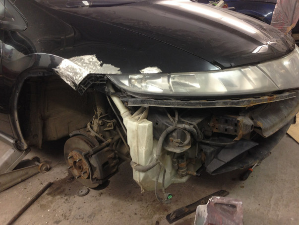 Кузовной ремонт Honda Civic 5D 2013 – 09