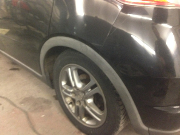 Кузовной ремонт Honda Civic 5D 2013 – 14