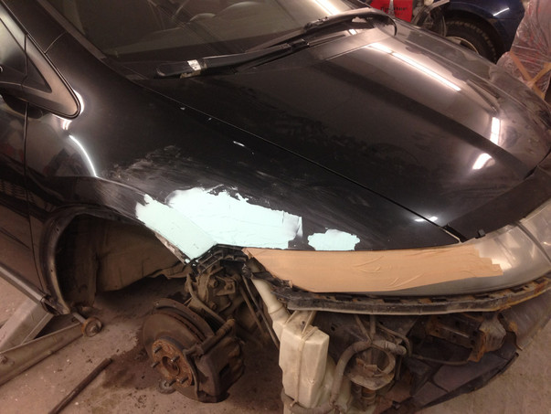 Кузовной ремонт Honda Civic 5D 2013 – 17