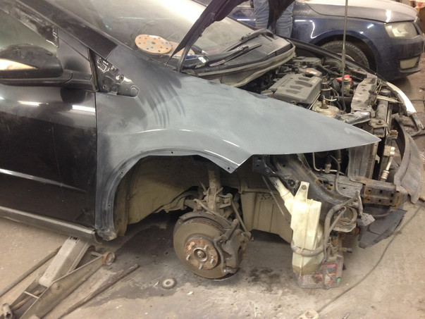 Кузовной ремонт Honda Civic 5D 2013 – 20