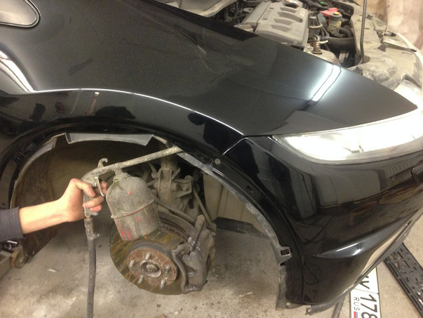 Кузовной ремонт Honda Civic 5D 2013 – 23