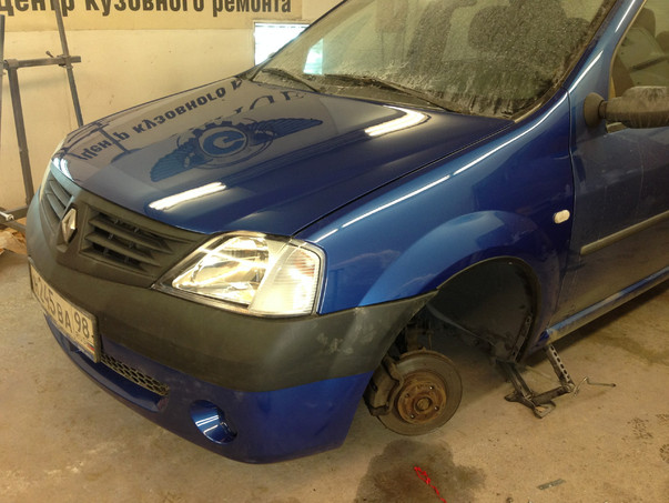 Кузовной ремонт Renault Logan 2 – 09