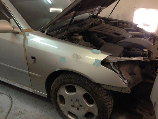 Кузовной ремонт Toyota Mark II Blit – 16