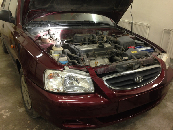 Кузовной ремонт Hyundai Accent 2003 – 10