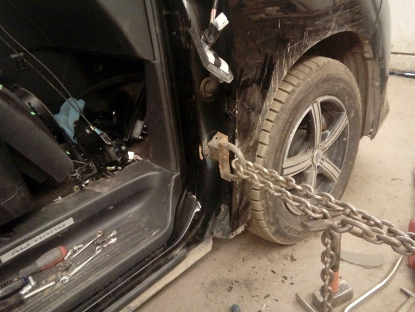 Кузовной ремонт Toyota Alphard 2018 – 13