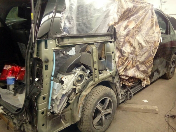 Кузовной ремонт Toyota Alphard 2018 – 19