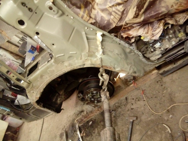 Кузовной ремонт Toyota Alphard 2018 – 23