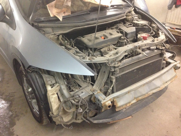 Кузовной ремонт Honda Civic 5D 2015 – 15