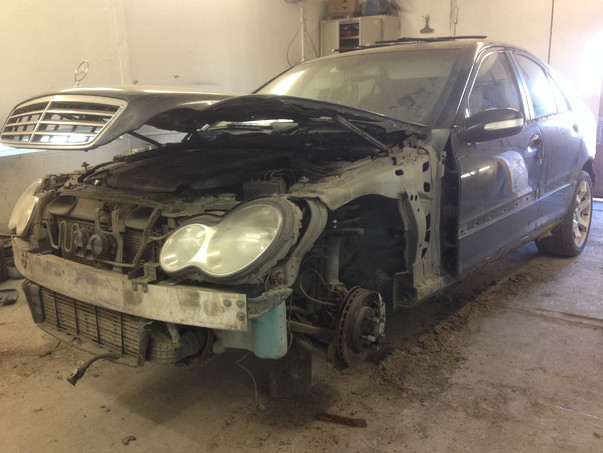 Кузовной ремонт Mercedes-Benz C-Class C200 (W203) – 02