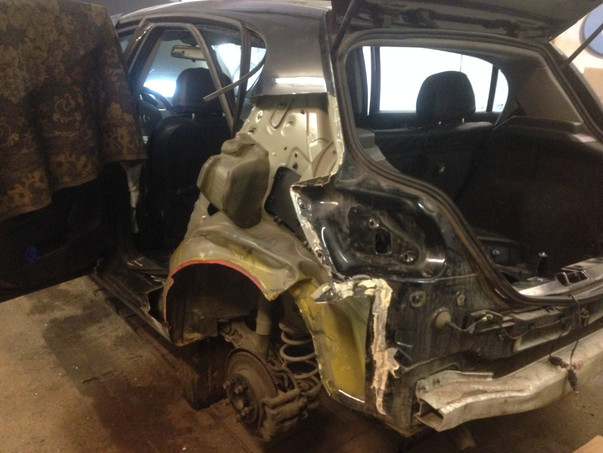 Кузовной ремонт Opel Astra H 2010 – 06