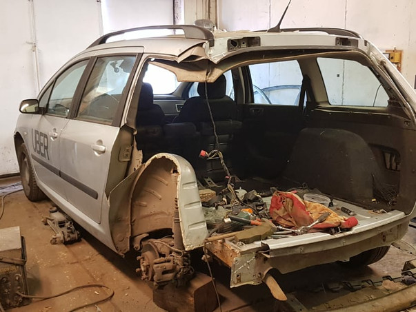 Кузовной ремонт Peugeot 307 2.0 HDI – 02
