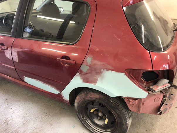 Кузовной ремонт Peugeot 307 1 – 15