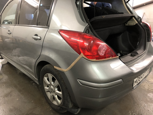 Кузовной ремонт Nissan Tiida 1.6 – 14
