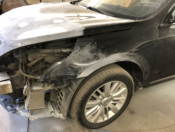 Кузовной ремонт Nissan Teana 2018 – 17