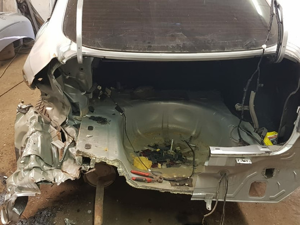Кузовной ремонт Nissan Almera 2017 – 10