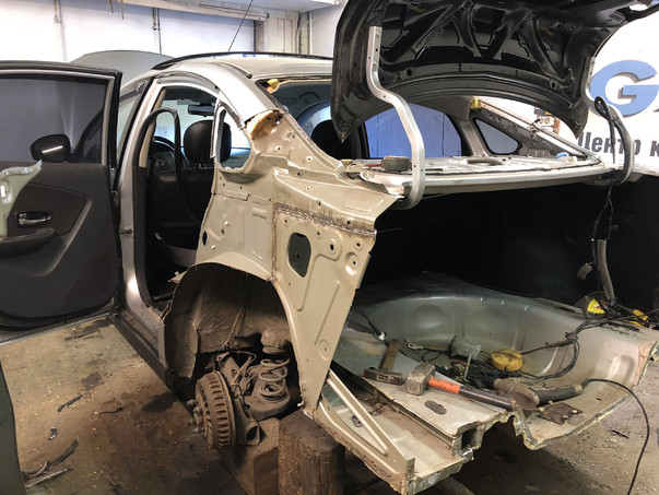 Кузовной ремонт Nissan Almera 2017 – 12