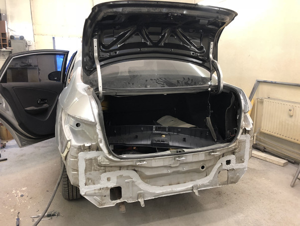 Кузовной ремонт Nissan Almera 2017 – 16