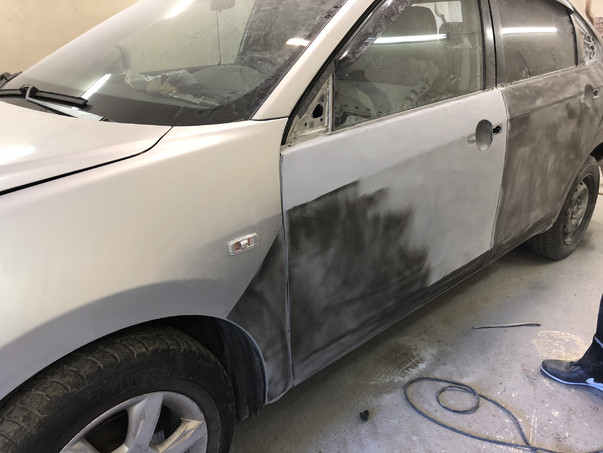 Кузовной ремонт Nissan Almera 2017 – 20