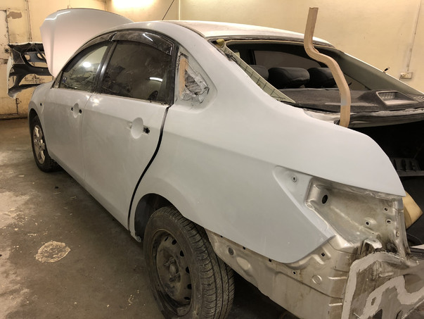 Кузовной ремонт Nissan Almera 2017 – 22