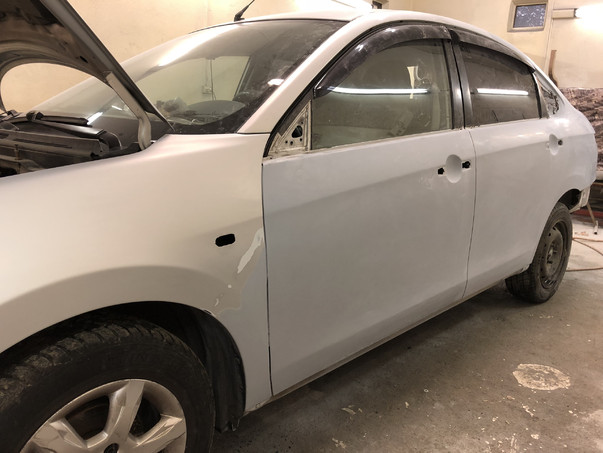 Кузовной ремонт Nissan Almera 2017 – 23