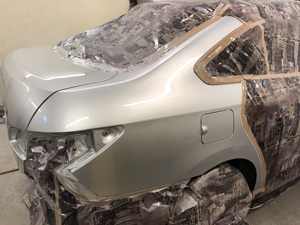 Кузовной ремонт Nissan Almera 2017 – 30