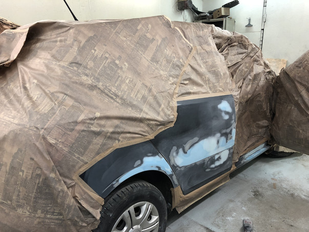 Кузовной ремонт Skoda Fabia 2018 – 06
