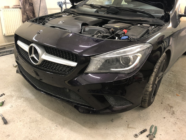 Кузовной ремонт Mercedes-Benz CLA-klasse C117 – 05