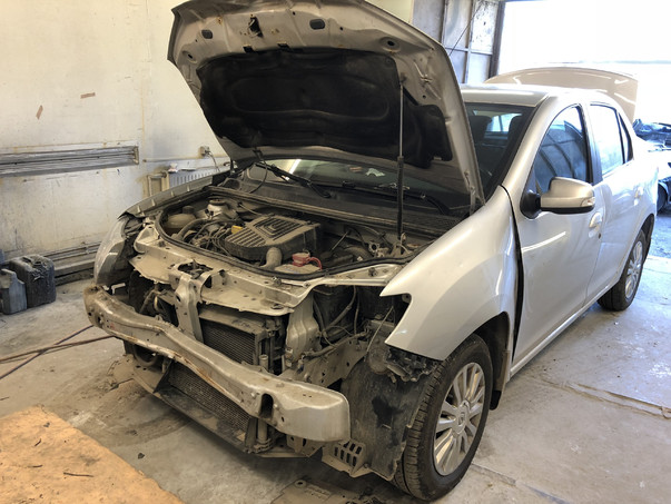 Кузовной ремонт Renault Logan 2018 – 03