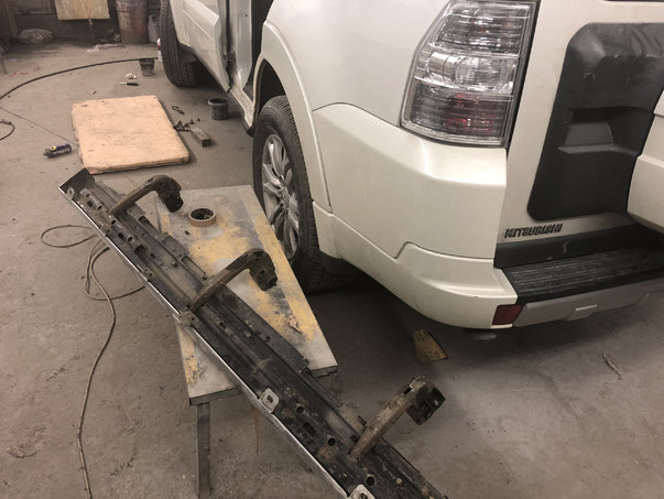 Кузовной ремонт Mitsubishi Pajero 2018 – 14