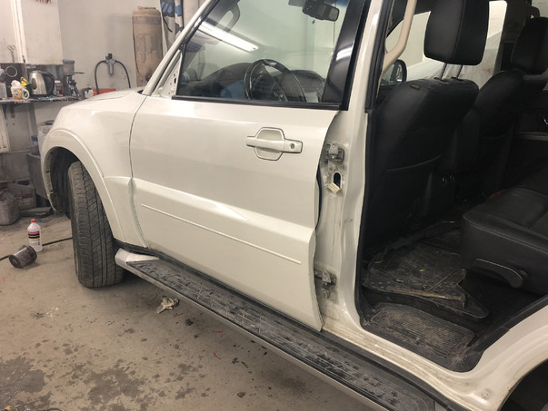 Кузовной ремонт Mitsubishi Pajero 2018 – 15