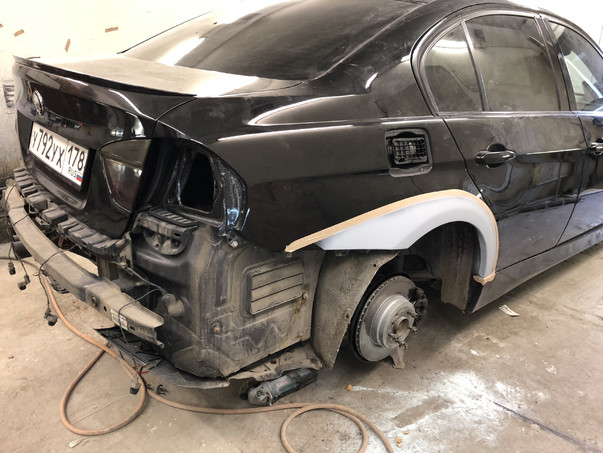 Кузовной ремонт BMW 3 Series G20 – 02