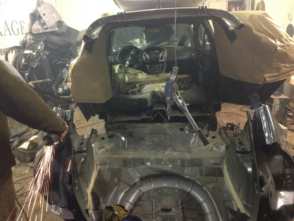 Кузовной ремонт Ford Focus III Hatchback 2018 – 20