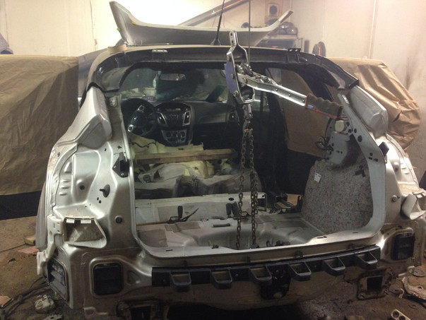 Кузовной ремонт Ford Focus III Hatchback 2018 – 31
