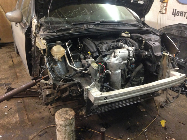 Кузовной ремонт Citroen C4 2013 – 14