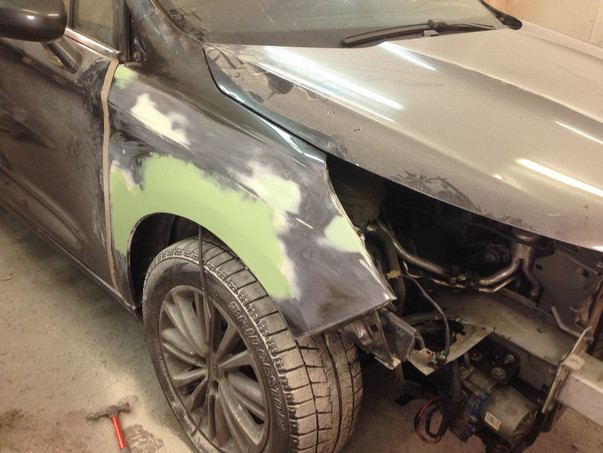 Кузовной ремонт Citroen C4 2013 – 18