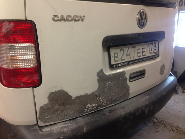 Кузовной ремонт Volkswagen Caddy 1.6 – 14