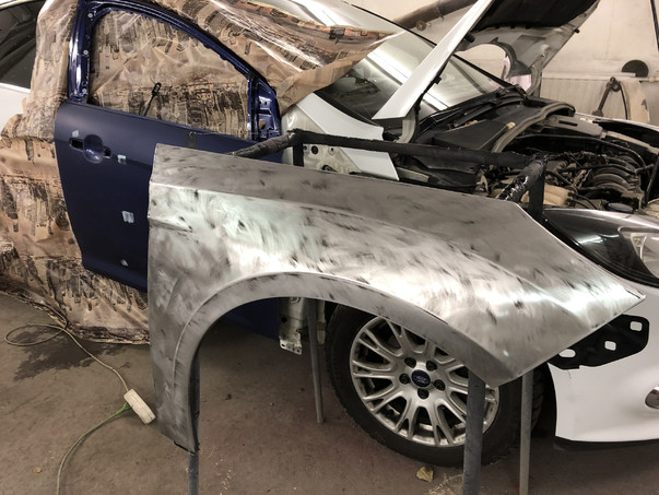 Кузовной ремонт Ford Focus III 2017 – 06