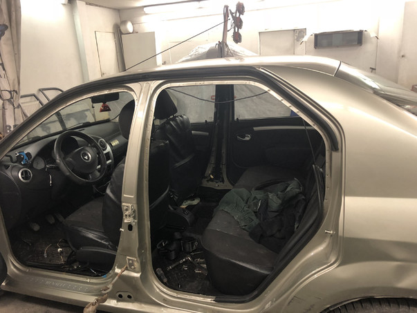Кузовной ремонт Renault Logan II 2014 – 09