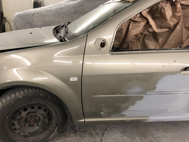 Кузовной ремонт Renault Logan II 2014 – 17
