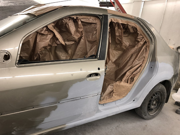 Кузовной ремонт Renault Logan II 2014 – 18