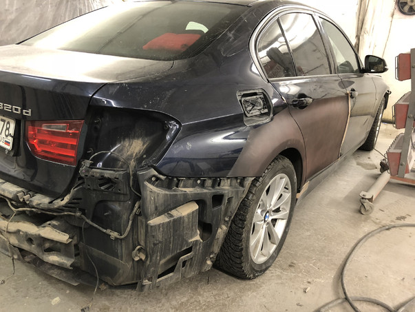 Кузовной ремонт BMW 320i (F30) – 09