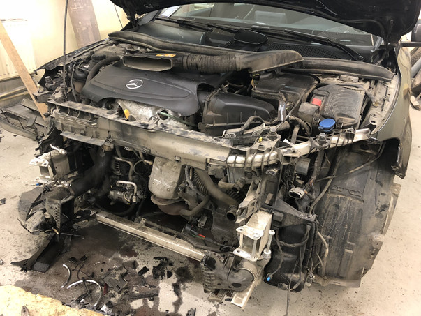 Кузовной ремонт Mercedes-Benz CLA-klasse 200 – 07