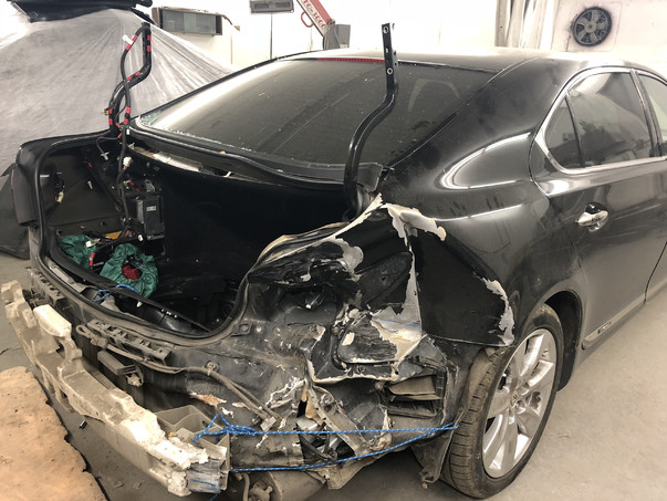 Кузовной ремонт Lexus LS 600h – 07