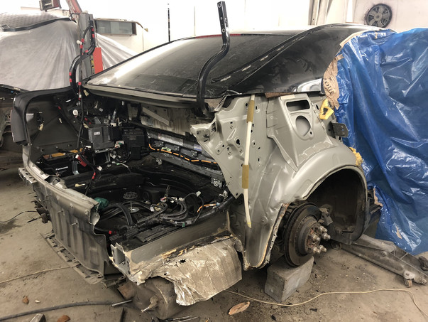 Кузовной ремонт Lexus LS 600h – 12